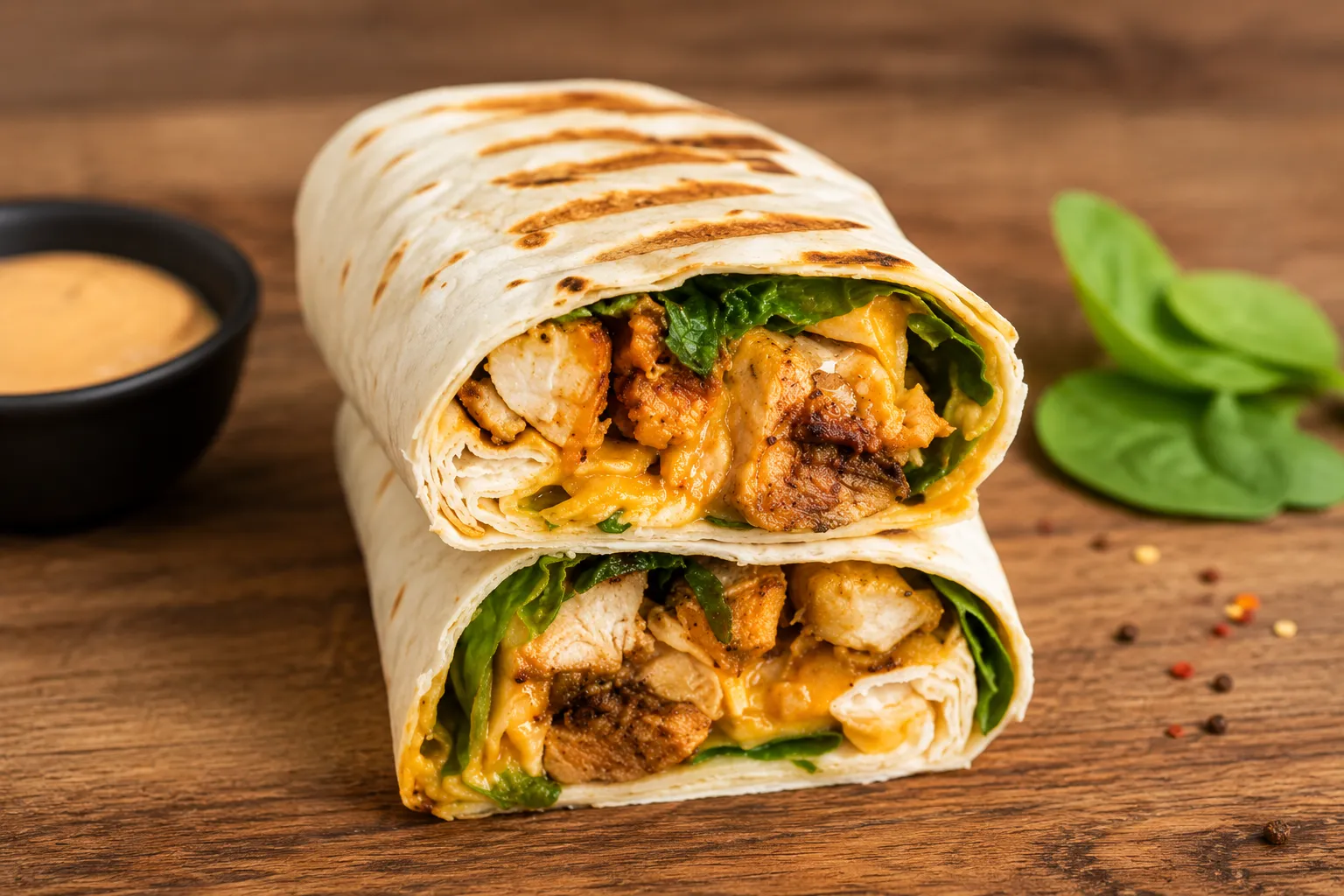 Kebab Wrap at The Syrian House in Calgary, AB